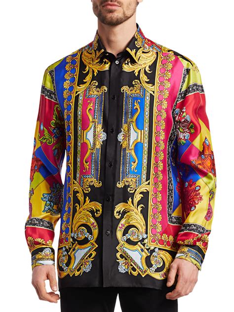 men's versace shirts for sale cheap|versace clearance for men.